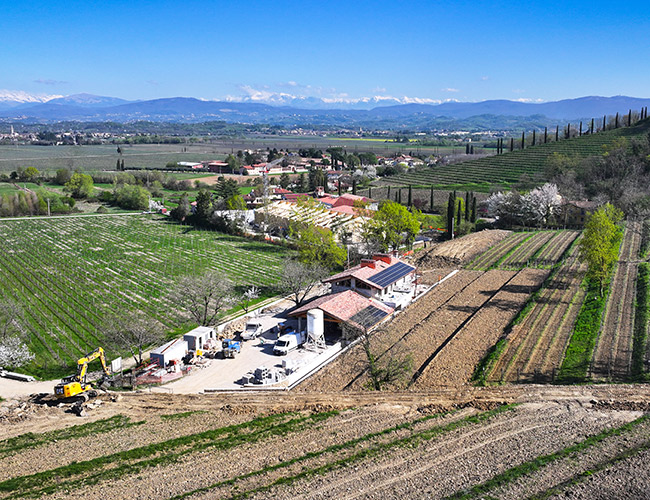 Foto “Casa Collina Orsetti” e nuova cantina interrata